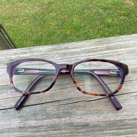 Kate Spade glasses frames Blakeley purple tortoise frames 50[]17 135 - Picture 1 of 10